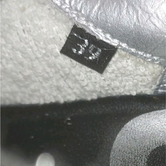 P448 Women's Sneakers EU 39 / US 8 Low Top Tweed Glitter John Shaka Black - Picture 11 of 16